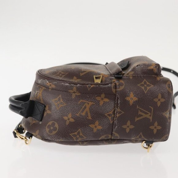 LOUIS VUITTON Monogram Palm Springs MINI Backpack M44873 LV Auth 142640 - Picture 4 of 16